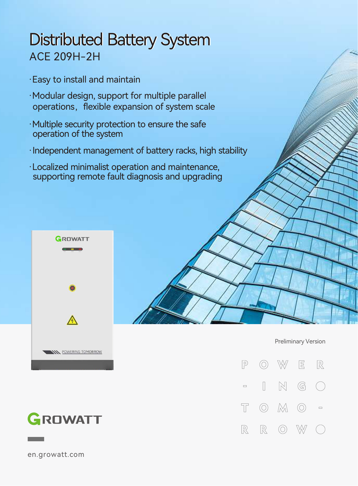 Growatt ACE 261H