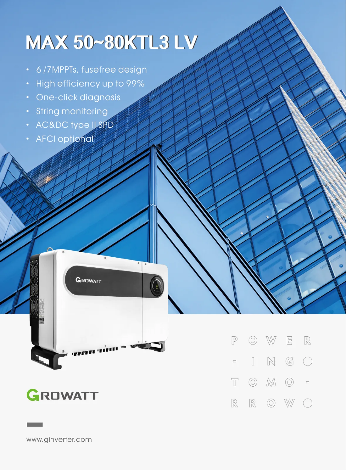 Growatt MAX 80KTL3 LV — фото 2