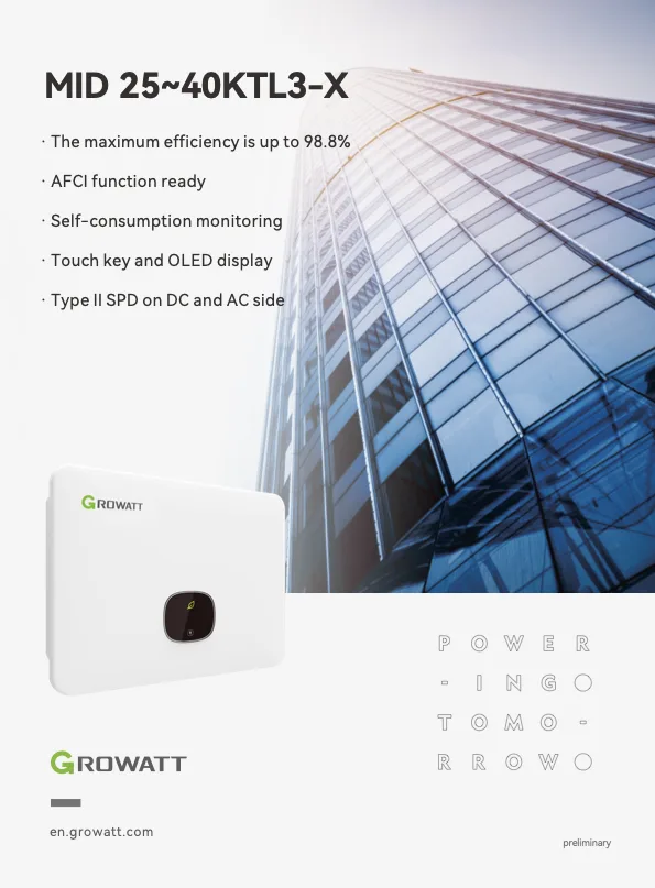 Growatt MID 40KTL3 — фото 2